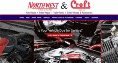 Desktop Screenshot of northwesttireandauto.com